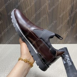 BERLUTI FAST TRACK SNEAKER BURGUNDY S4970-GC - Image 8