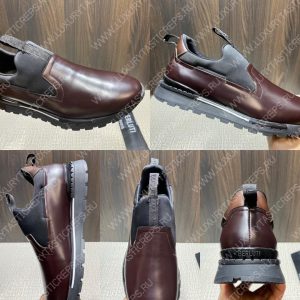 BERLUTI FAST TRACK SNEAKER BURGUNDY S4970-GC - Image 9