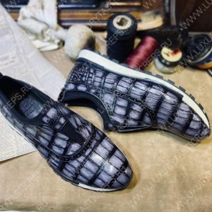 BERLUTI FAST TRACK SNEAKERS GREY S4675-E2 - Image 3