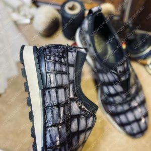 BERLUTI FAST TRACK SNEAKERS GREY S4675-E2 - Image 8