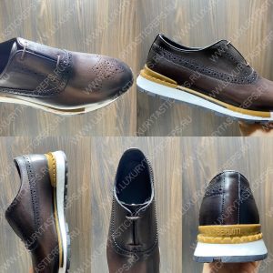 BERLUTI FAST TRACK SNEAKERS BROWN S3873-V1 - Image 9