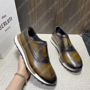 BERLUTI FAST TRACK SNEAKERS BROWN S3873-V1 - Image 3