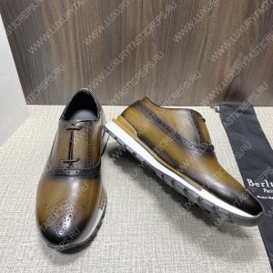 BERLUTI FAST TRACK SNEAKERS BROWN S3873-V1 - Image 4