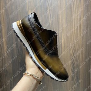 BERLUTI FAST TRACK SNEAKERS BROWN S3873-V1 - Image 6