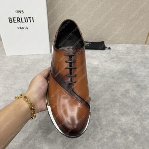 BERLUTI FAST TRACK SNEAKER INTENSE COCOA S3873-GC4 - Image 5