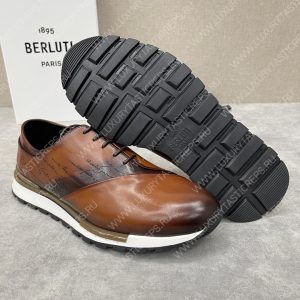 BERLUTI FAST TRACK SNEAKER INTENSE COCOA S3873-GC4 - Image 7