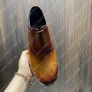 BERLUTI FAST TRACK SNEAKERS REDDISH BROWN S3873-V1 - Image 7