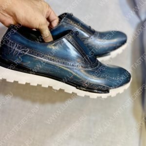 BERLUTI FAST TRACK SNEAKER BLACK S38785-V1 - Image 6