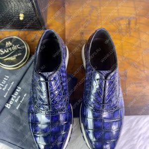 BERLUTI FAST TRACK SNEAKER PURPLE S38785-V1 - Image 4