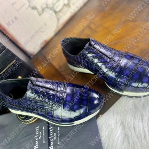 BERLUTI FAST TRACK SNEAKER PURPLE S38785-V1 - Image 5