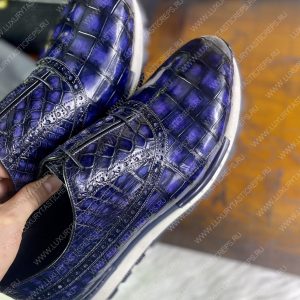 BERLUTI FAST TRACK SNEAKER PURPLE S38785-V1 - Image 7