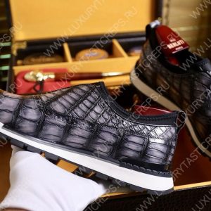 BERLUTI FAST TRACK SNEAKER GREY S38785-V1 - Image 6