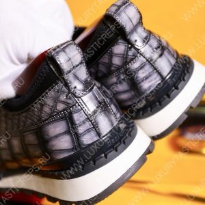 BERLUTI FAST TRACK SNEAKER GREY S38785-V1 - Image 7