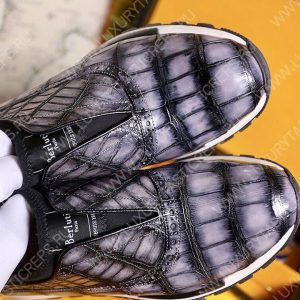 BERLUTI FAST TRACK SNEAKER GREY S38785-V1 - Image 8