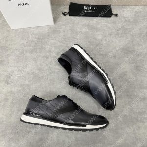 BERLUTI FAST TRACK SNEAKER BLACK S3873-GC4 - Image 4