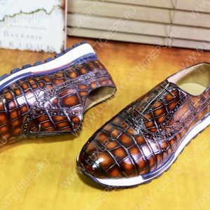 BERLUTI FAST TRACK SNEAKER BROWN S38785-V1 - Image 5