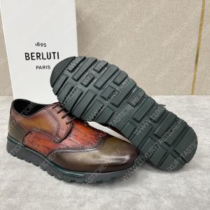 BERLUTI FAST TRACK SNEAKER BROWN S5541-V2 - Image 7