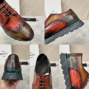 BERLUTI FAST TRACK SNEAKER BROWN S5541-V2 - Image 9