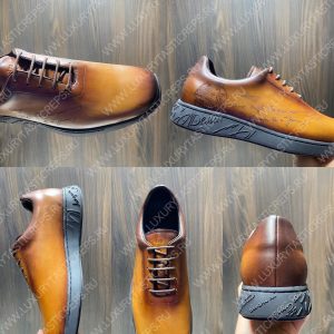 BERLUTI PLAYTIME SNEAKERS BROWN S5873-V1 - Image 9