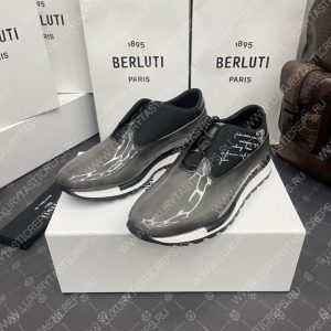 BERLUTI FAST TRACK SNEAKERS BLUE S5541-V2 - Image 3