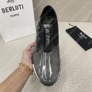 BERLUTI FAST TRACK SNEAKERS BLUE S5541-V2 - Image 5