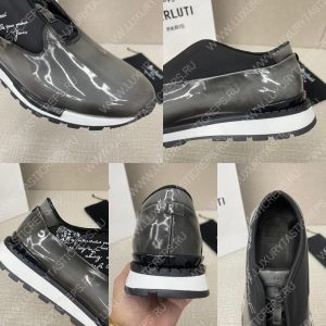 BERLUTI FAST TRACK SNEAKERS BLUE S5541-V2 - Image 9