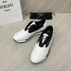 BERLUTI FAST TRACK SNEAKERS WHITE S5541-V2 - Image 3