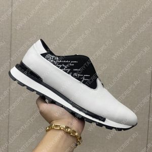 BERLUTI FAST TRACK SNEAKERS WHITE S5541-V2 - Image 4