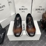BERLUTI FAST TRACK SNEAKERS BROWN S5541-V2