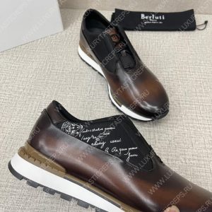 BERLUTI FAST TRACK SNEAKERS BROWN S5541-V2 - Image 8
