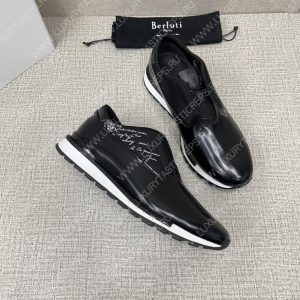 BERLUTI FAST TRACK SNEAKERS BLACK S5541-V2 - Image 4