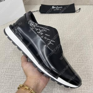 BERLUTI FAST TRACK SNEAKERS BLACK S5541-V2 - Image 5