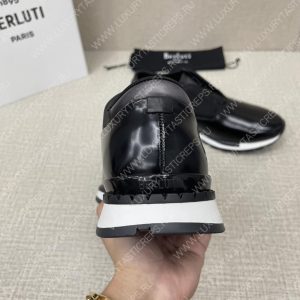 BERLUTI FAST TRACK SNEAKERS BLACK S5541-V2 - Image 9