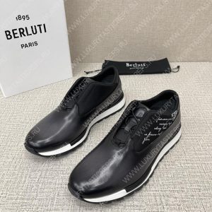 BERLUTI FAST TRACK SNEAKERS BLACK S5541-V2 - Image 3