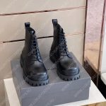BALENCIAGA STRIKE LACE-UP BOOT BLACK 590974WA