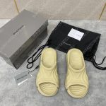 BALENCIAGA CROCS SLIDE LIME 677786W