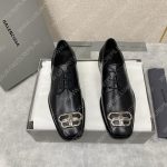 BALENCIAGA OXFORDS BLACK 701393W