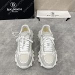 BALMAIN B-EAST TRAINER WHITE AM1VI327TCCH