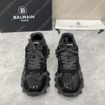 BALMAIN B-EAST TRAINER BLACK AM1VI327TCCH
