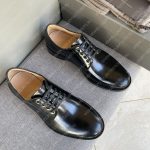 BOTTEGA VENETA STRUT LACE-UP SHOE BLACK 754565V2