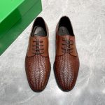 BOTTEGA VENETA TIE LACE-UP SHOE BURGUNDY 716218V