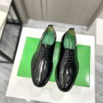 BOTTEGA VENETA TIE LACE-UP SHOE BLACK 716218V