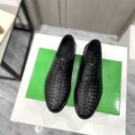 BOTTEGA VENETA TIE LACE-UP SHOE BLACK 716218V