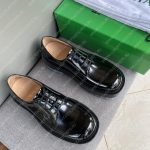 BOTTEGA VENETA LACE-UP BOOTS BLACK 740424