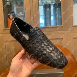 OTTEGA VENETA INTRECCIATO SLIPPERS BLACK 730275V - Image 4