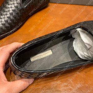 OTTEGA VENETA INTRECCIATO SLIPPERS BLACK 730275V - Image 5