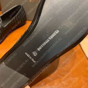 OTTEGA VENETA INTRECCIATO SLIPPERS BLACK 730275V - Image 6