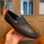 BOTTEGA VENETA  INTRECCIATO SLIPPERS BLACK 730275V