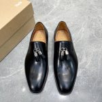 CHRISTIAN LOUBOUTIN DANDELION TASSEL LOAFER BLACK 1230914BWI3