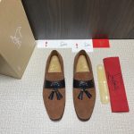 CHRISTIAN LOUBOUTIN DANDELION TASSEL BROWN 1230914BWI3